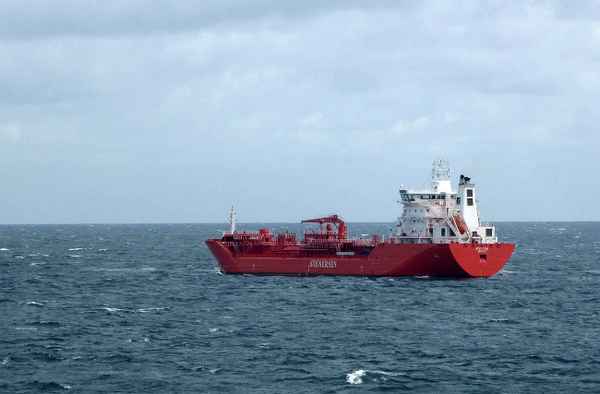 Tankschiff auf der Ostsee