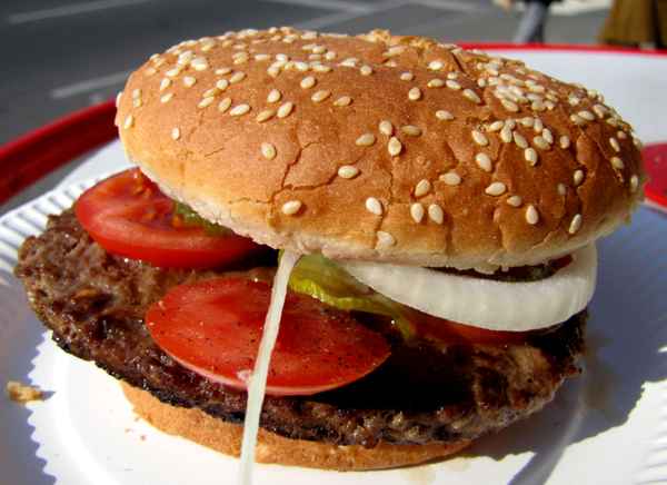 Leckerer Burger von "Schrotti"