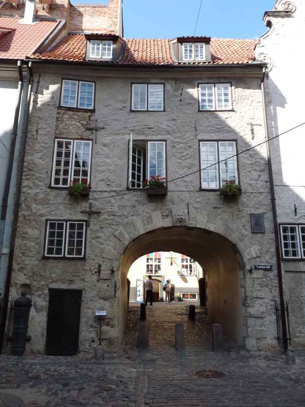 Riga: altes Stadttor