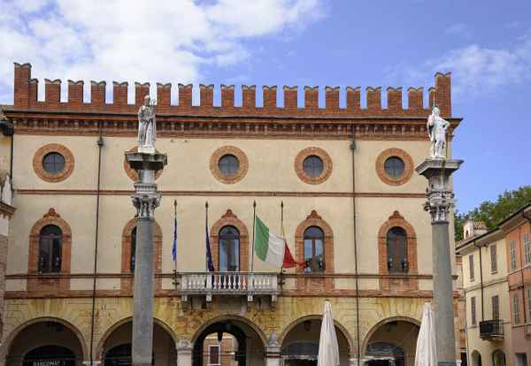 Ravenna, Rathaus, Emilia Romagna, Italien