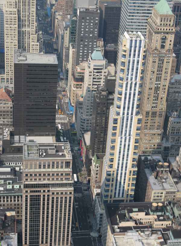 NY, Blick vom Empire State Building