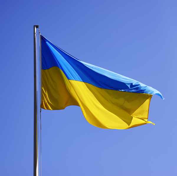 Ukraine-Flagge