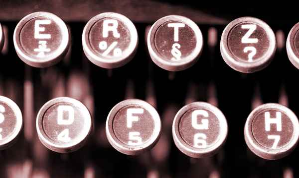 Schreibmaschine von früher