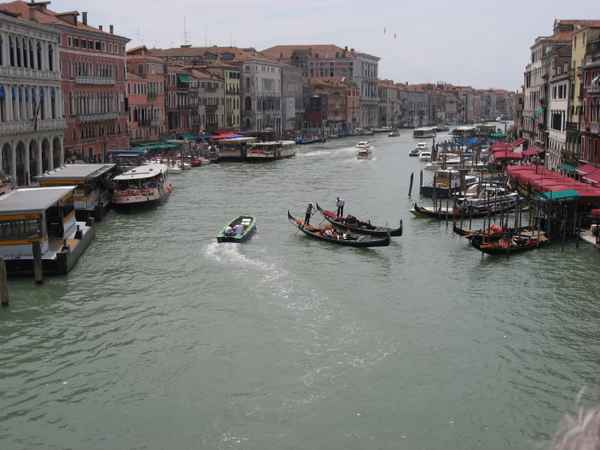 Venedig - Blick von der Rialtobrücke