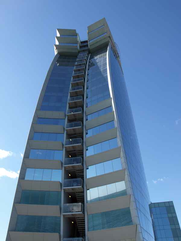 Glas bis in den Himmel