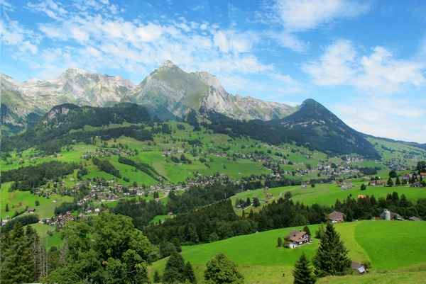 Wasserauen mit Säntisgebiet