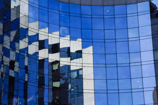 effektvolle Glasfassade