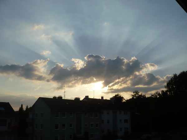 Wolkenstimmung im Sauerland