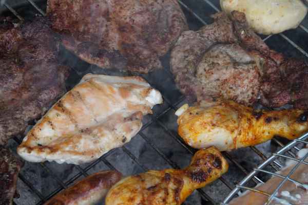 Grillabend im Sommer