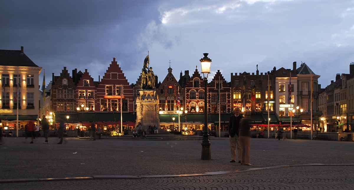 Blick auf den Marktplatz