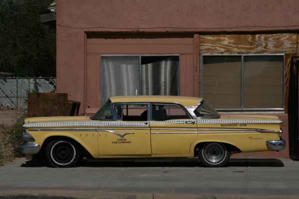 Altes Taxi - Yellow Cab - USA