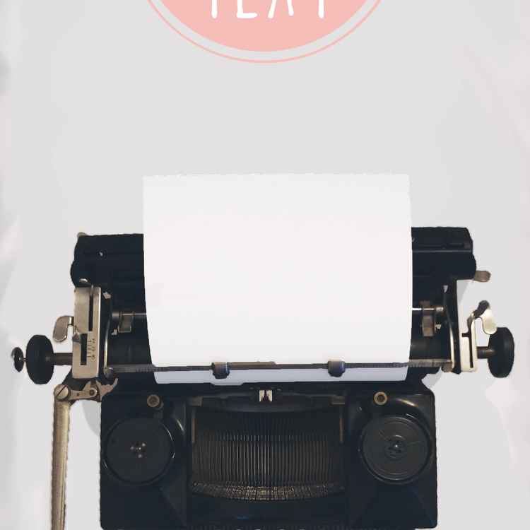 Cover Schreibmaschine