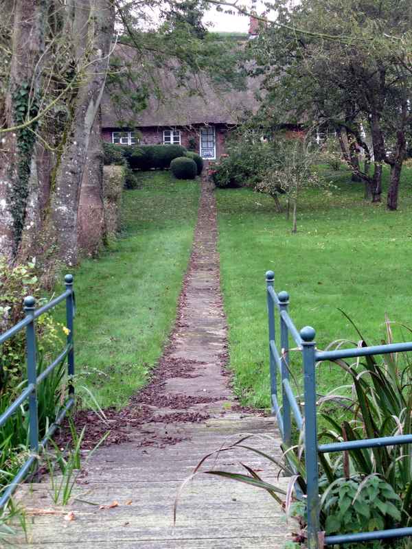 Weg zum Haus