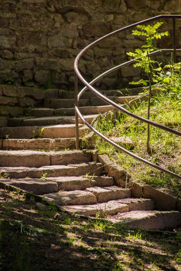 Aufgang zur Burg