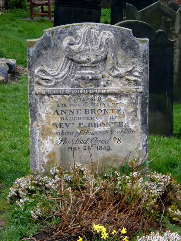 Anne Brontës Grabstein