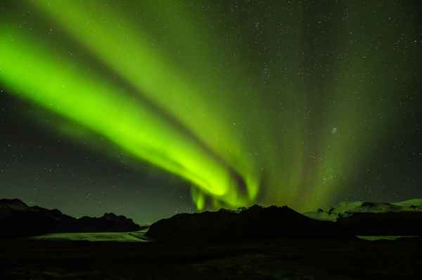 Aurora-Gletscher