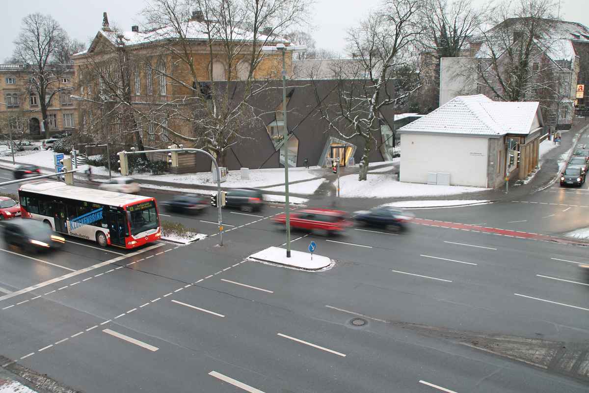 Eine Straße in Osnabrück