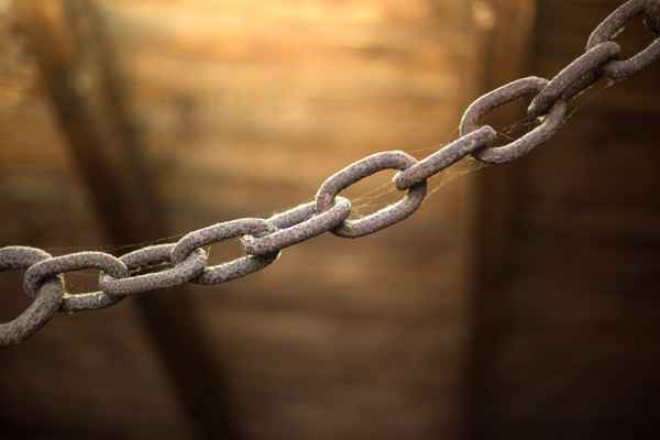 Eisenkette - hält immer noch