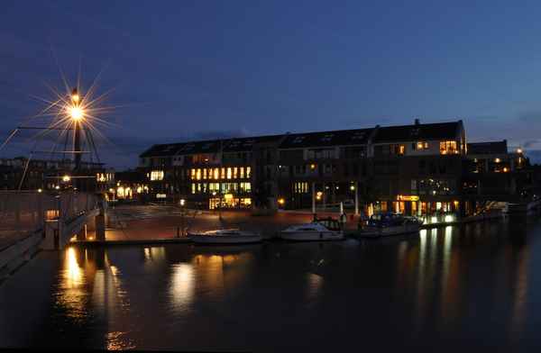 Citylichter auf der Nesse