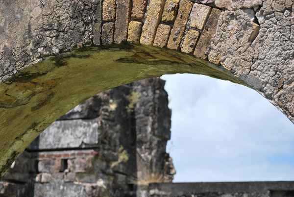 Gemäuer Brimstone Hill