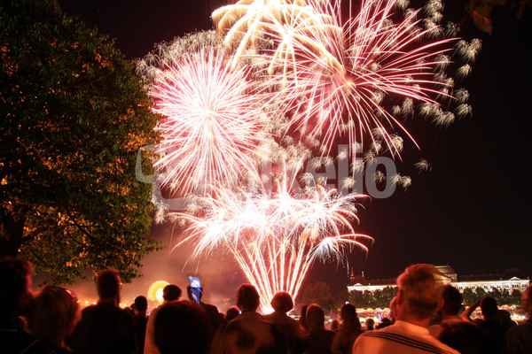 Feuerwerk in Dresden