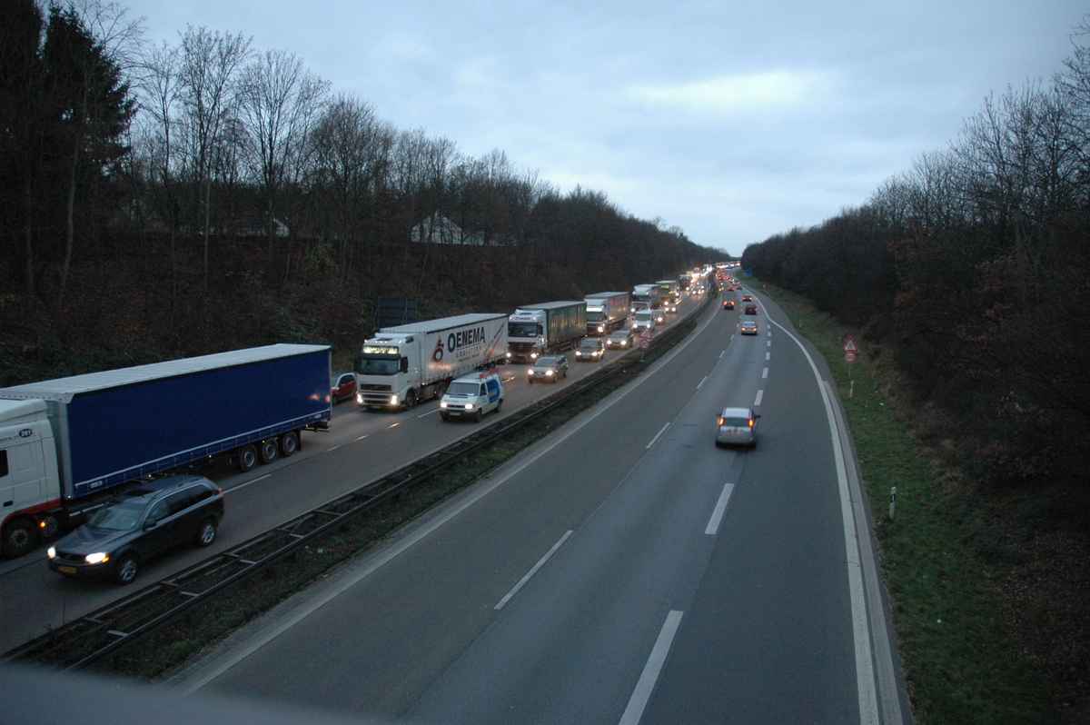 Stau auf der A61