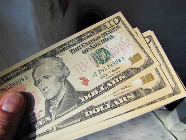 10-Doller-Noten