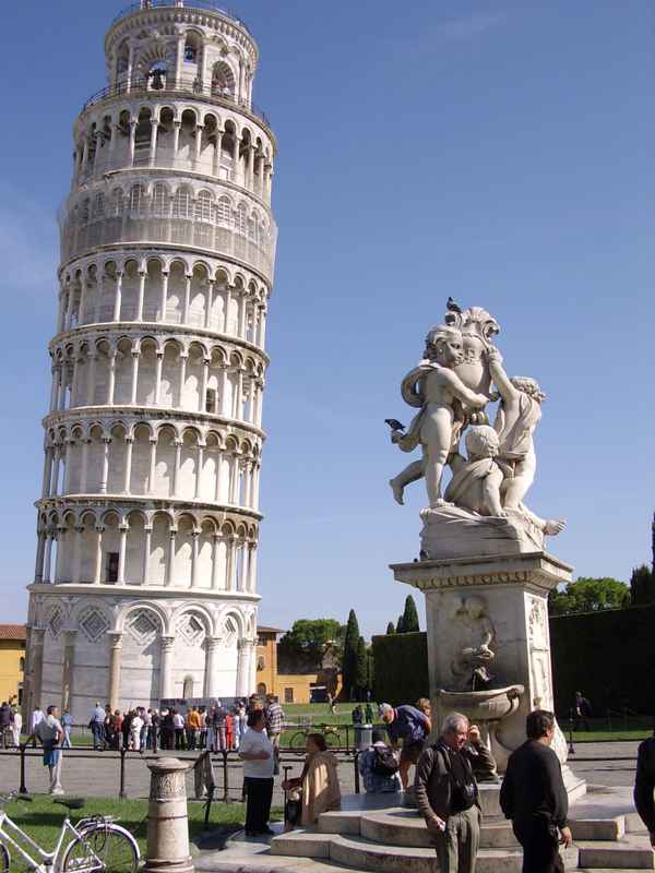 Der schiefe Turm von Pisa