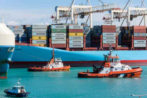 Im Hafen von Koper