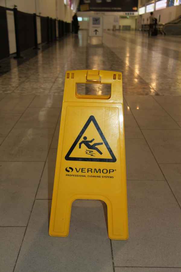 Achtung, Rutschgefahr!