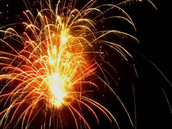 Silvesterfeuerwerk Berlin-Charlottenburg