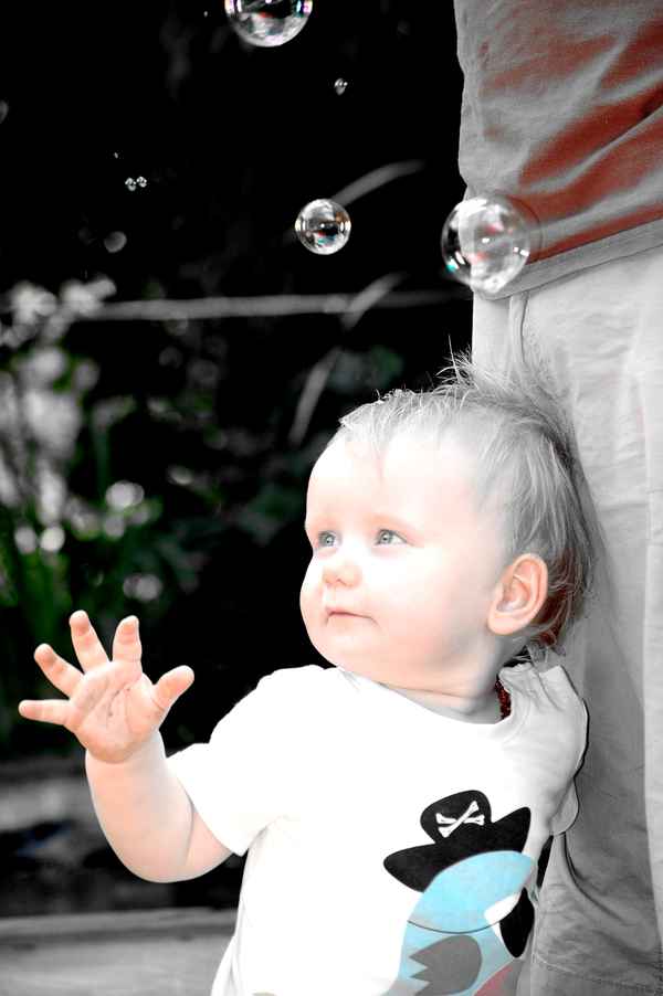 die ersten Blasen erleben