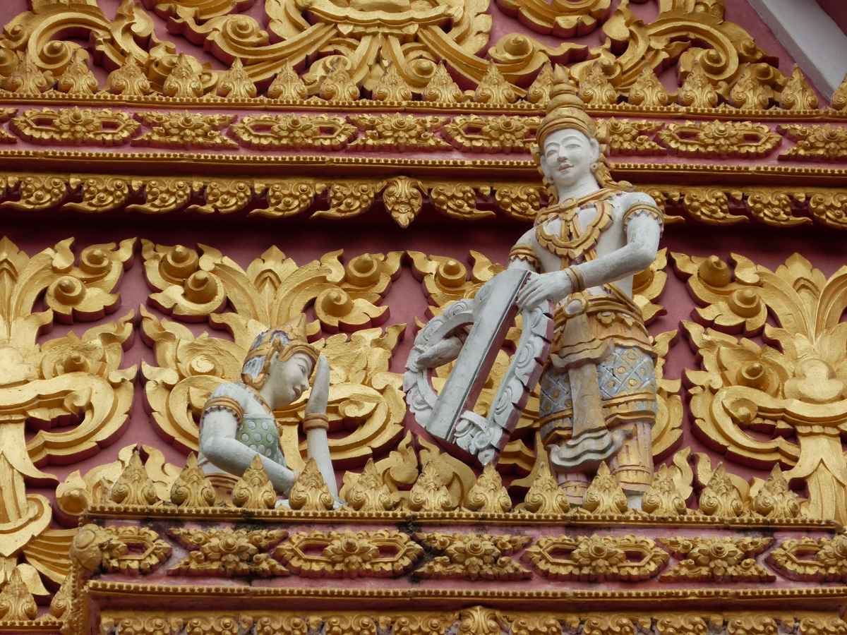 "Wat Tai Pho Kham" Kalasin Thailand