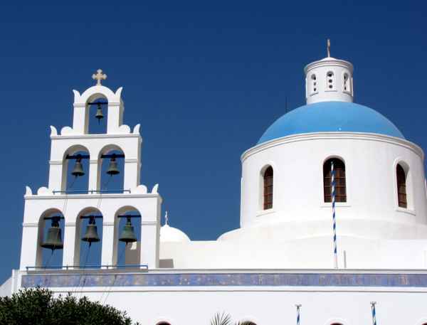 Kirche auf Oia/Santorini