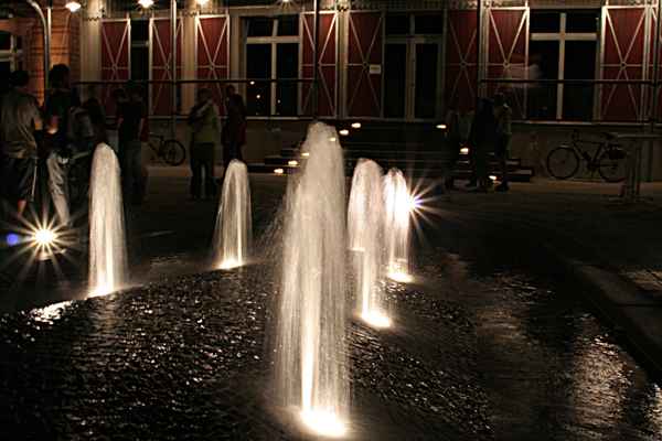 nächtliche Wasserspiele