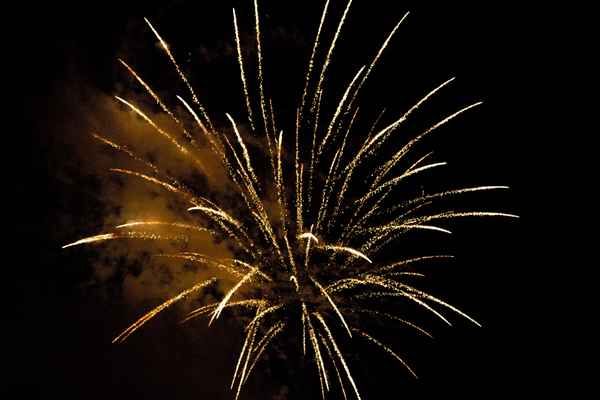 Silvesterrakete im Himmel 4