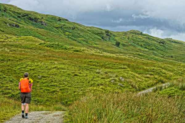 auf dem West Highland Way nahe Crianlarich