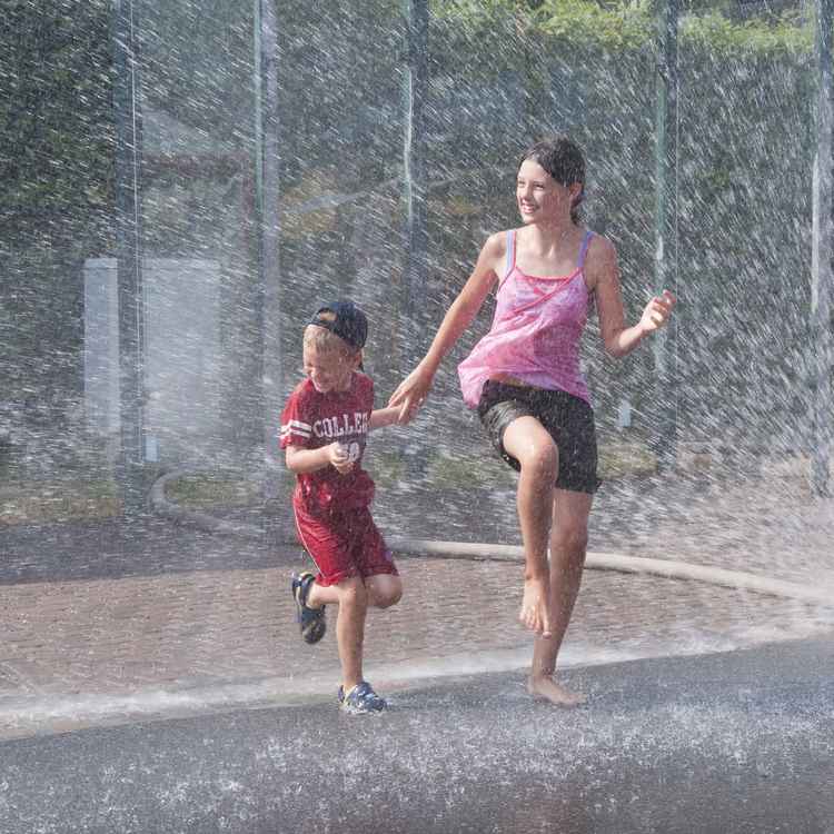 Abkühlung im Sommer 2010