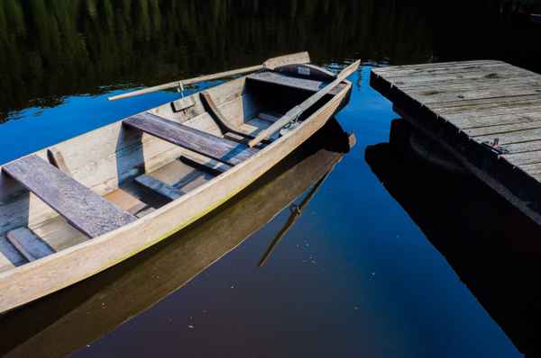 Ruderboot am Mummelsee