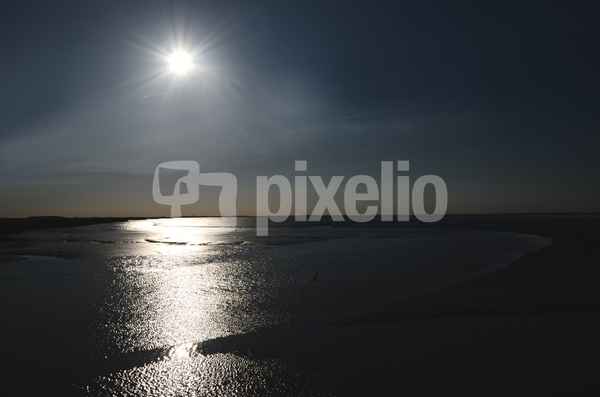 Abendstimmung im Wattenmeer