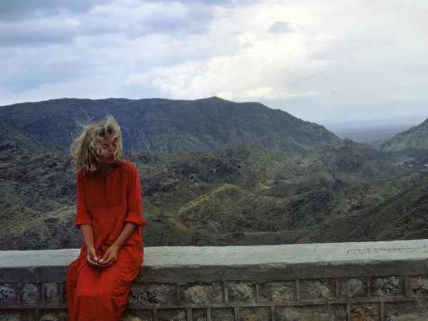 Marion in Hindukusch am Khyberpass