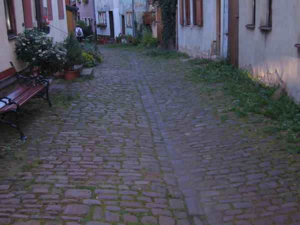Romantische alte Gasse