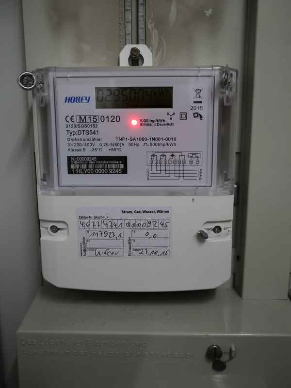 Neuer Stromzähler