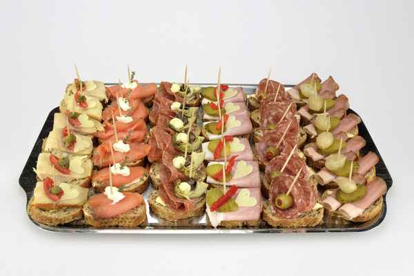 Canapés, Appetithäppchen