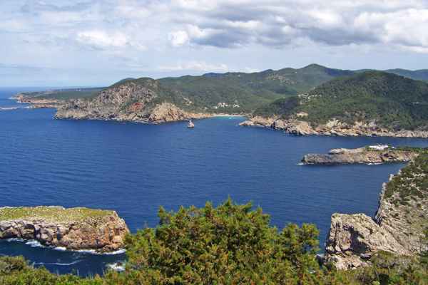 Küste von Ibiza