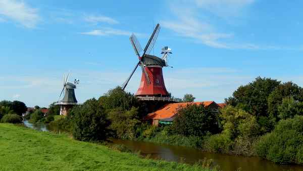 Zwillingsmühlen Greetsiel