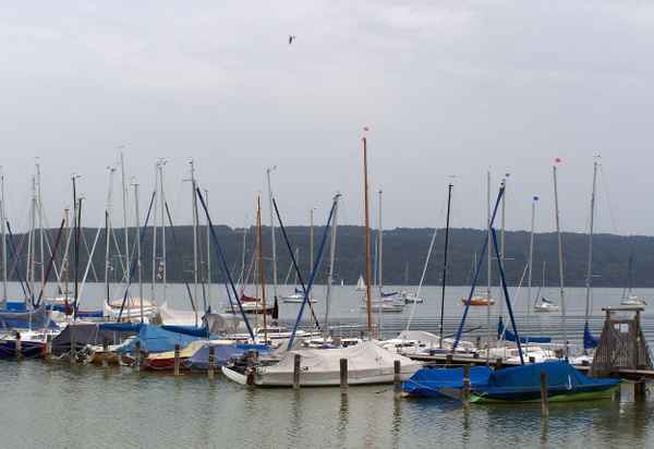 Boote auf dem Ammersee 3