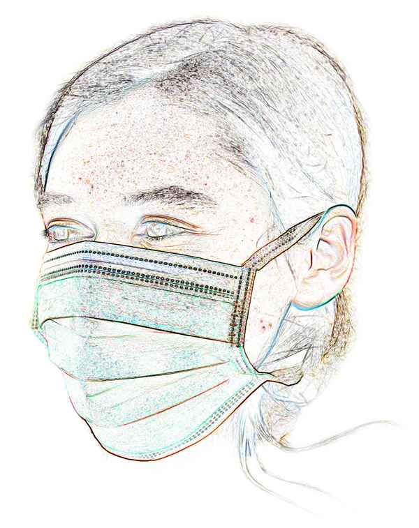 Schutzmaske - Grafik