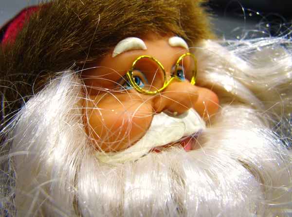 Hohoho Santa mit Brille