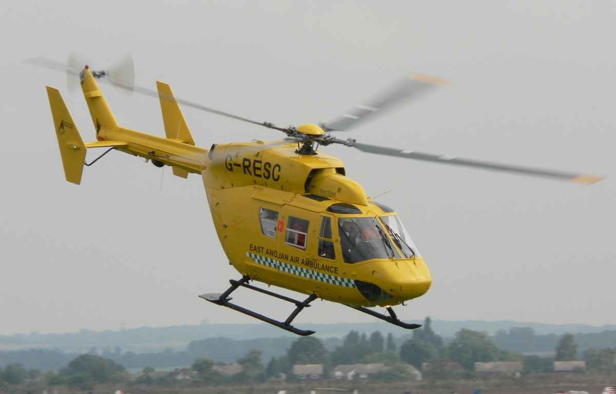 Rettungshubschrauber G-RESC